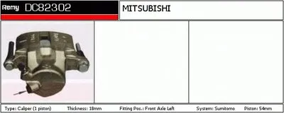 Тормозной суппорт Remanufactured REMY (Multiline) DELCO REMY купить