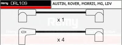 Комплект проводов зажигания Brand New REMY (Multiline) DELCO REMY купить