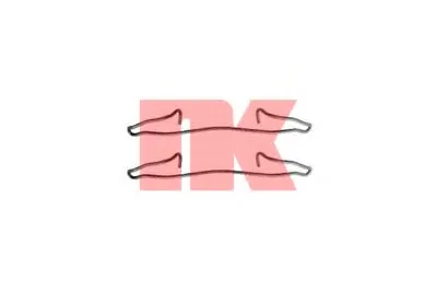 Комплектующие, колодки дискового тормоза NK купить