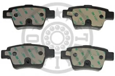 Комплект тормозных колодок, дисковый тормоз OPTIMAL купить
