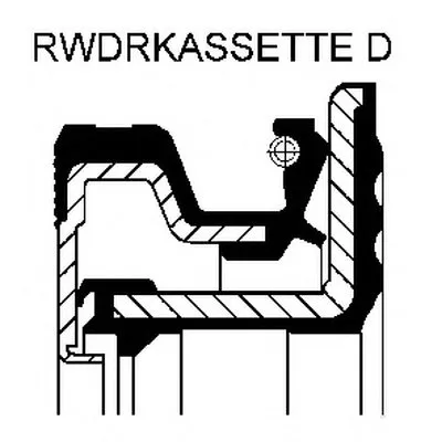 Уплотняющее кольцо, дифференциал