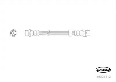 Тормозной шланг CORTECO купить