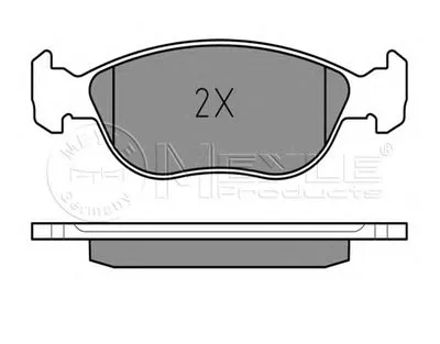 Комплект тормозных колодок, дисковый тормоз MEYLE купить