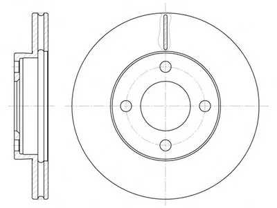 Тормозной диск REMSA купить