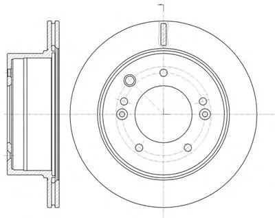 Тормозной диск REMSA купить