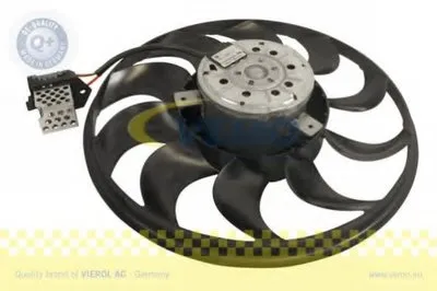 Вентилятор, охлаждение двигателя Q+, original equipment manufacturer quality MADE IN GERMANY VEMO купить