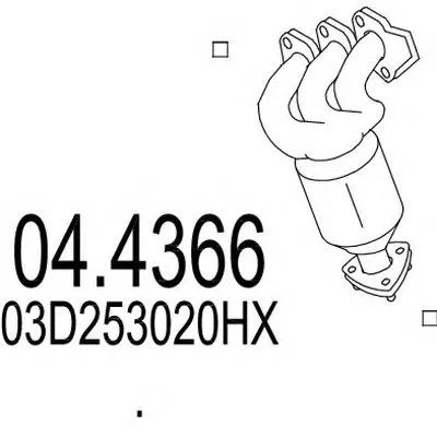 Катализатор для переоборудования MTS купить