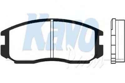 Комплект тормозных колодок, дисковый тормоз MK KASHIYAMA KAVO PARTS купить