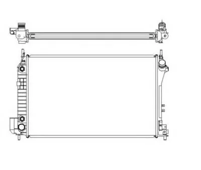 Радиатор, охлаждение двигателя NRF купить