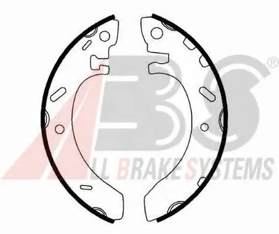 Комплект тормозных колодок A.B.S. купить