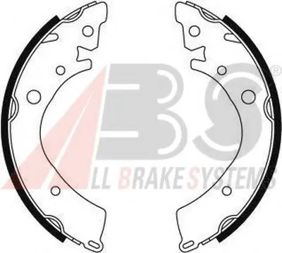 Комплект тормозных колодок A.B.S. купить