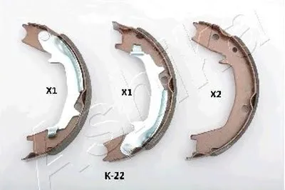 Комплект тормозных колодок, стояночная тормозная система ASHIKA купить