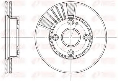 Тормозной диск KAWE купить