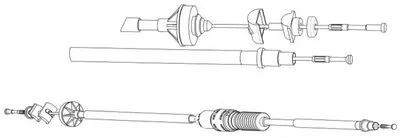 Тросик сцепления KAWE купить