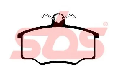 Комплект тормозных колодок, дисковый тормоз sbs купить