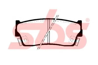 Комплект тормозных колодок, дисковый тормоз sbs купить