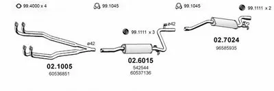 Система выпуска ОГ ASSO купить