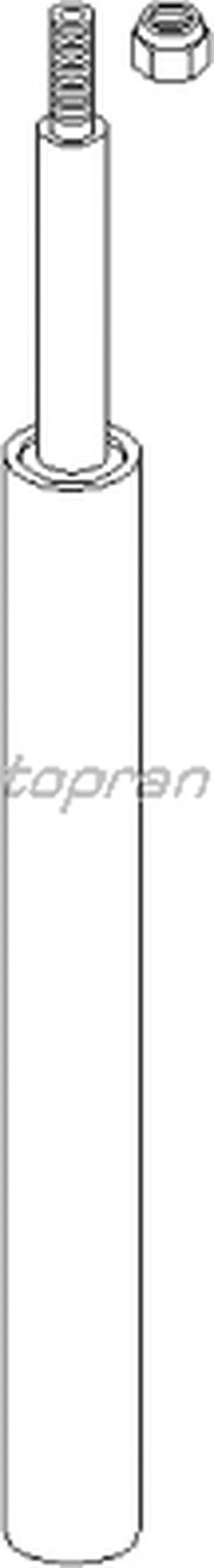 Амортизатор TOPRAN купить