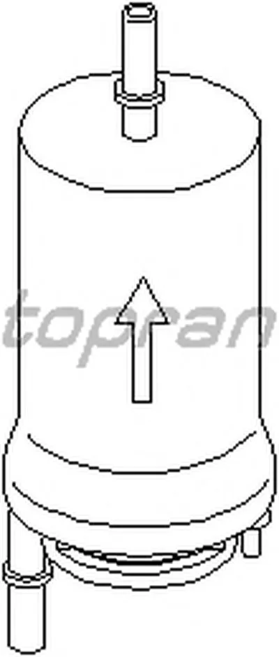 Топливный фильтр TOPRAN купить