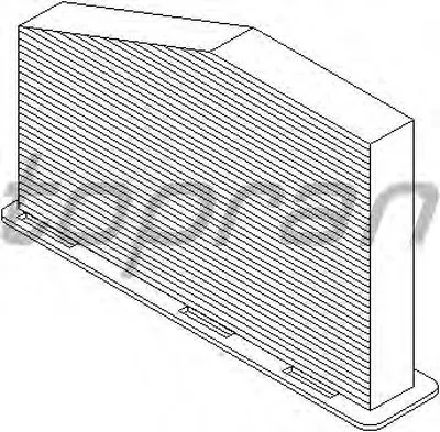Фильтр, воздух во внутренном пространстве TOPRAN купить