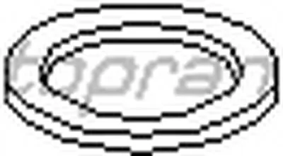 Прокладка, корпус маслянного фильтра TOPRAN купить