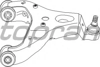 Рычаг независимой подвески колеса, подвеска колеса TOPRAN купить
