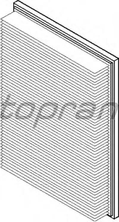 Воздушный фильтр TOPRAN купить