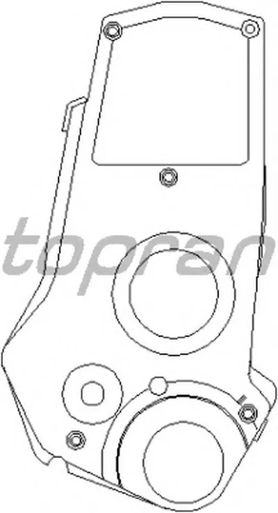 Кожух, зубчатый ремень TOPRAN купить