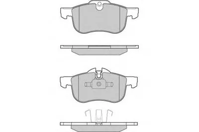 Комплект тормозных колодок, дисковый тормоз E.T.F. купить