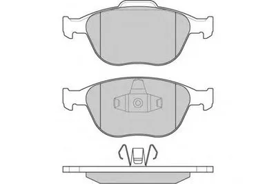 Комплект тормозных колодок, дисковый тормоз E.T.F. купить