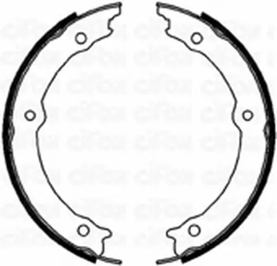 Комплект тормозных колодок, стояночная тормозная система CIFAM купить