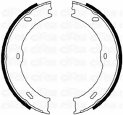 Комплект тормозных колодок, стояночная тормозная система CIFAM купить