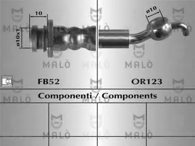 Тормозной шланг MALÒ купить