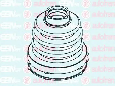 Комплект пылника, приводной вал AUTOFREN SEINSA купить