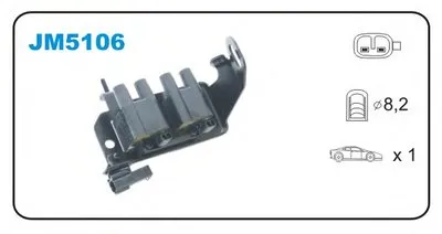 Катушка зажигания JANMOR купить