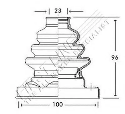 Пыльник, приводной вал FIRST LINE купить
