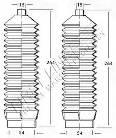 Пыльник, рулевое управление FIRST LINE купить
