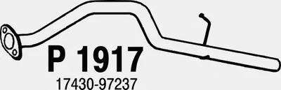 Труба выхлопного газа FENNO купить