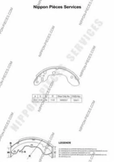 Комплект тормозных колодок NPS купить