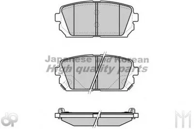 Комплект тормозных колодок, дисковый тормоз ASHUKI купить