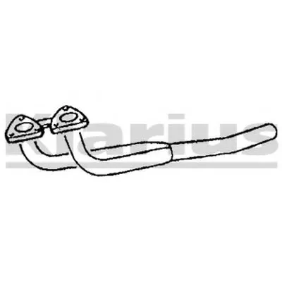 Труба выхлопного газа KLARIUS купить