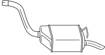 Глушитель выхлопных газов конечный SIGAM купить