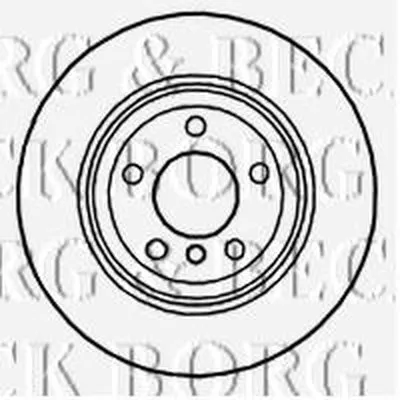 Тормозной диск BORG & BECK купить