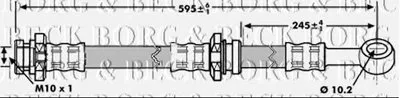 Тормозной шланг BORG & BECK купить