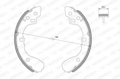 Комплект тормозных колодок WEEN купить