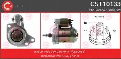 Стартер BRAND NEW SERIES CASCO купить