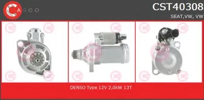 Стартер GENUINE SERIES CASCO купить