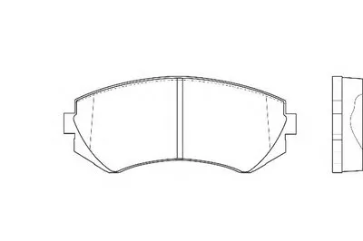 Комплект тормозных колодок, дисковый тормоз WAGNER купить