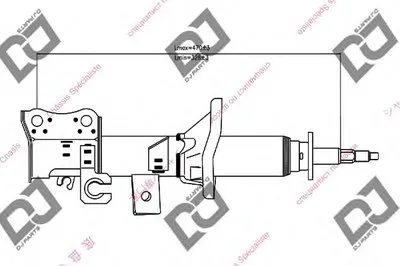 Амортизатор DJ PARTS купить
