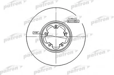 Тормозной диск PATRON купить